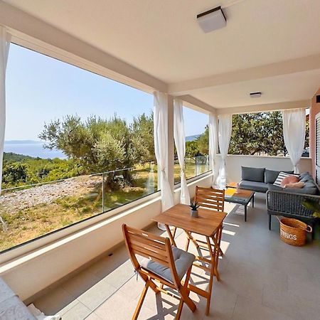 ראבץ Studio Vesna With A Terrace And Sea View מראה חיצוני תמונה