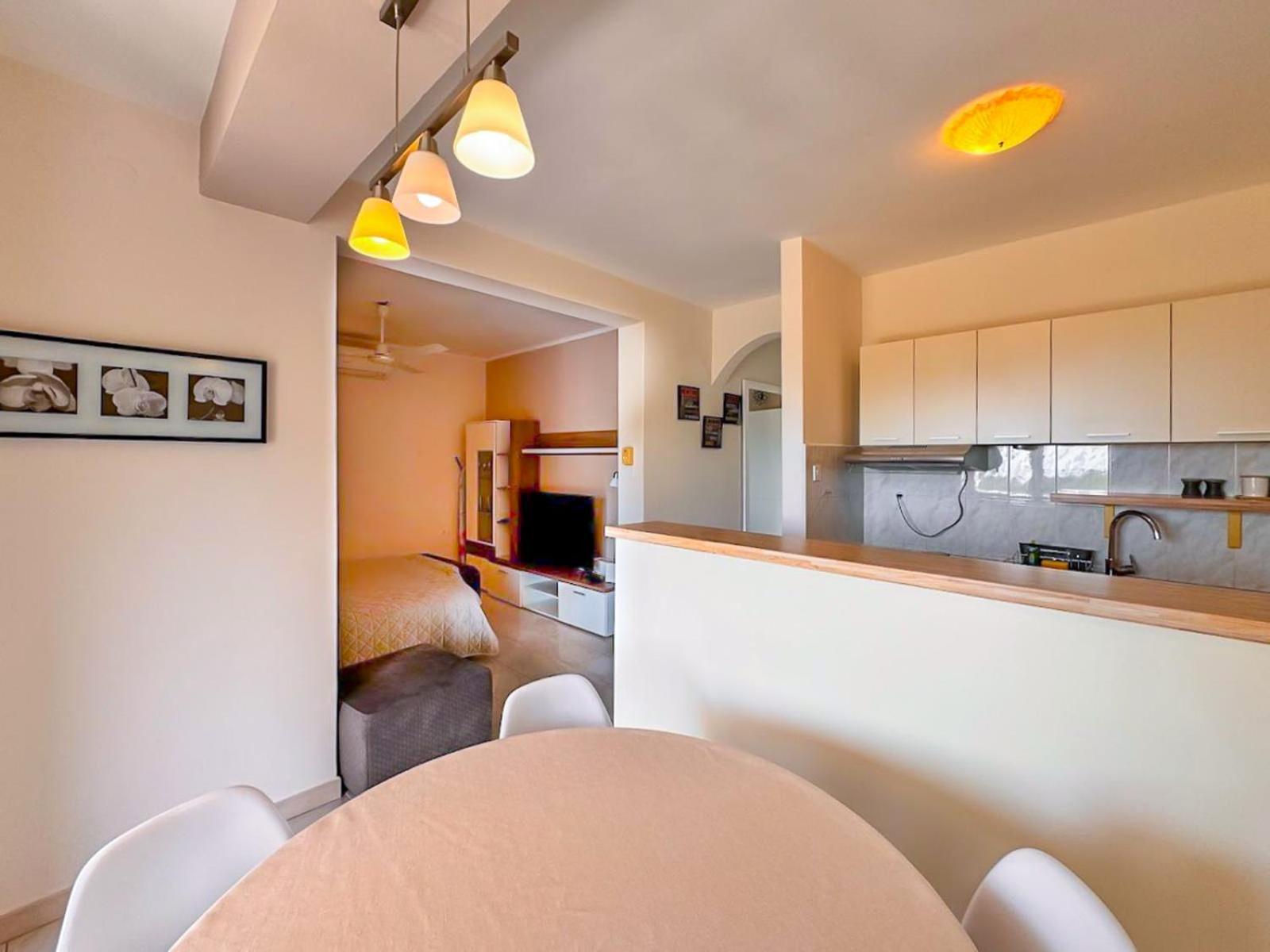 ראבץ Studio Vesna With A Terrace And Sea View מראה חיצוני תמונה